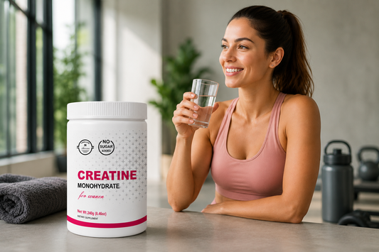 Creatina monohidratada para mujer: potencia tu rendimiento