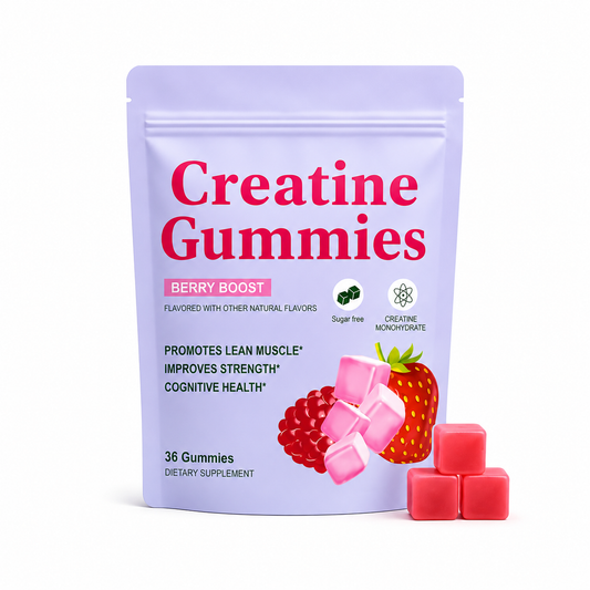 Suplemento de creatina en gomitas