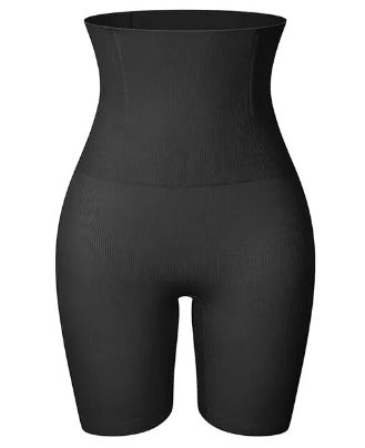 Faja moldeadora negra de cintura alta para mujer