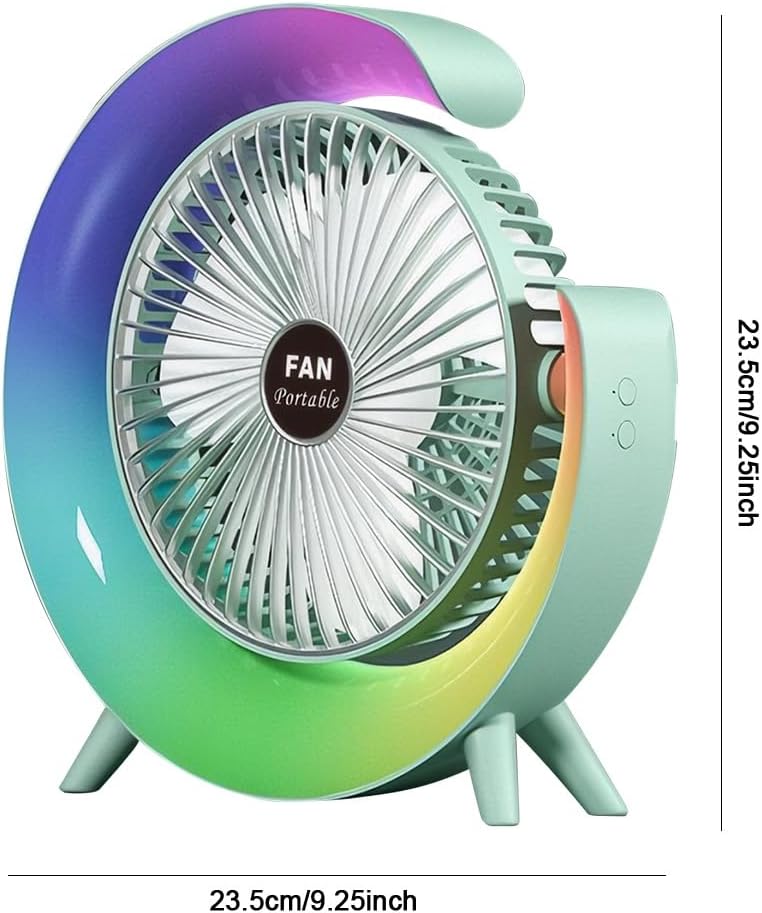 Ventilador de mesa portátil