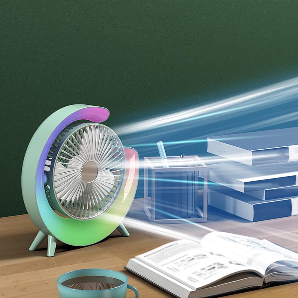 Ventilador de mesa portátil