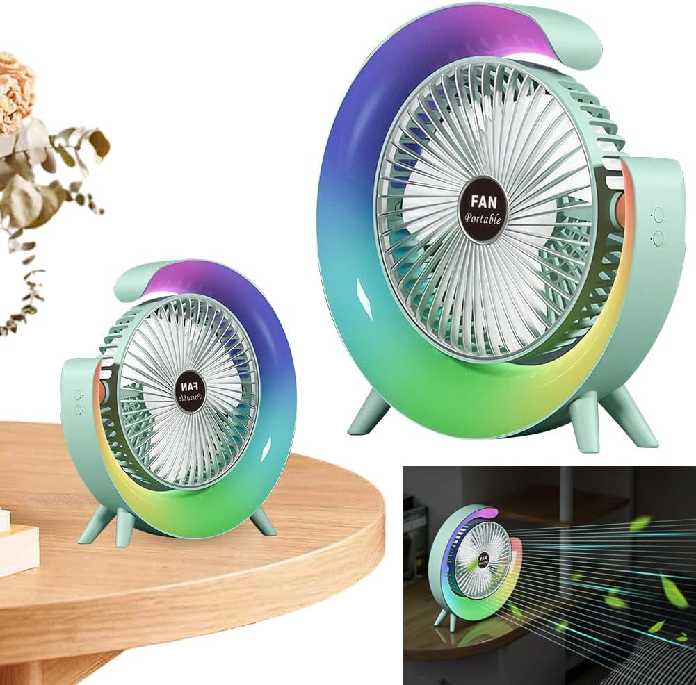 Ventilador de mesa portátil