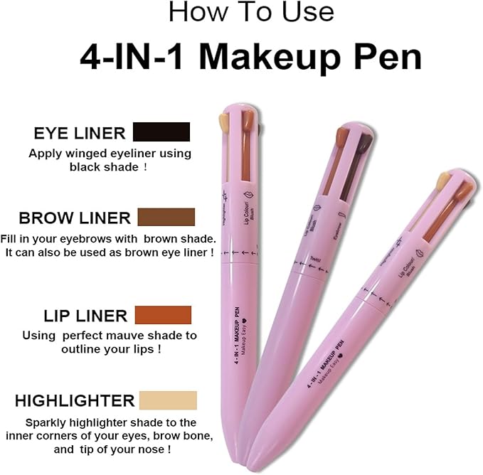 Lápiz de maquillaje multifunción cuatro en uno — vista 16