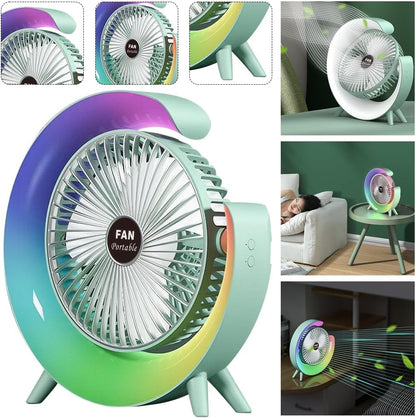 Ventilador de mesa portátil