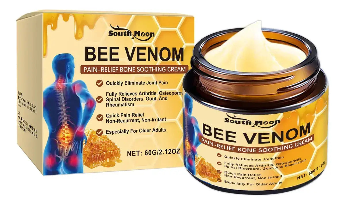 Crema de masaje con veneno de abeja, 60 g