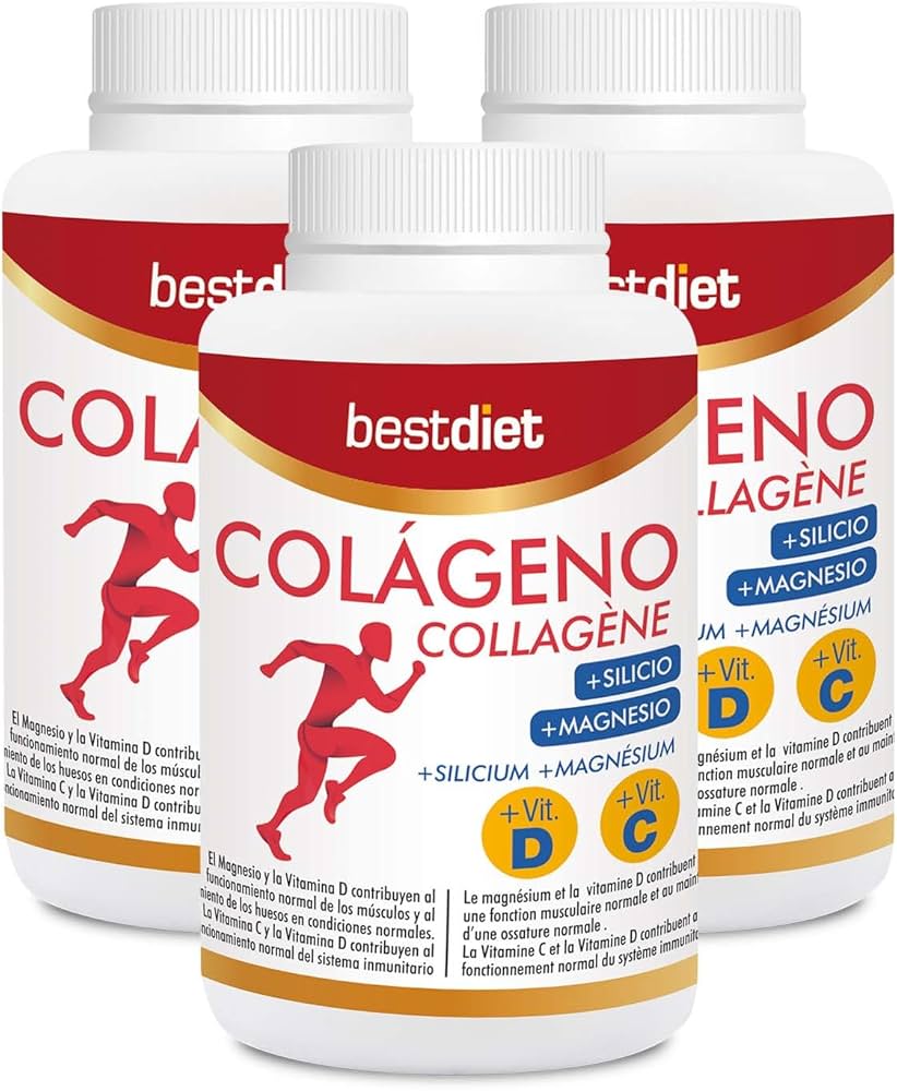 Pack 3 colágeno hidrolizado 120 comprimidos
