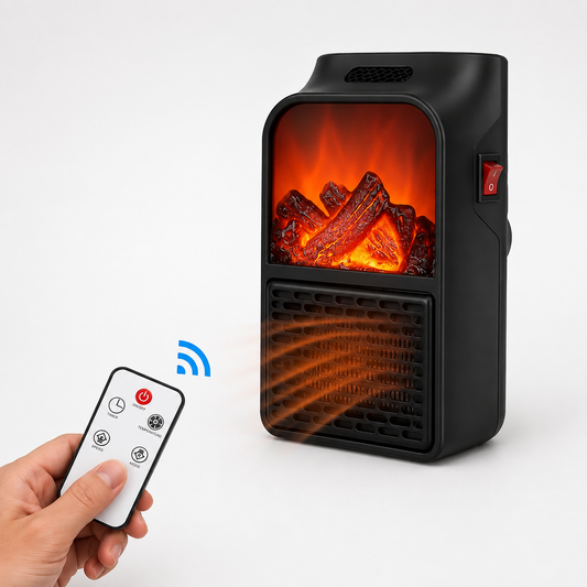 Calefactor cerámico de 1000 W con mando