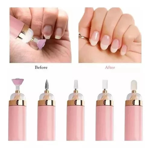 Set de manicura eléctrico con cinco cabezales — vista 5
