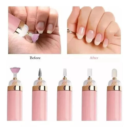 Set de manicura eléctrico con cinco cabezales — vista 5