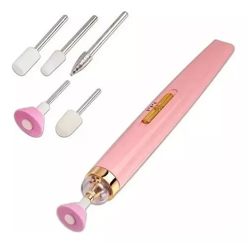 Set de manicura eléctrico con cinco cabezales