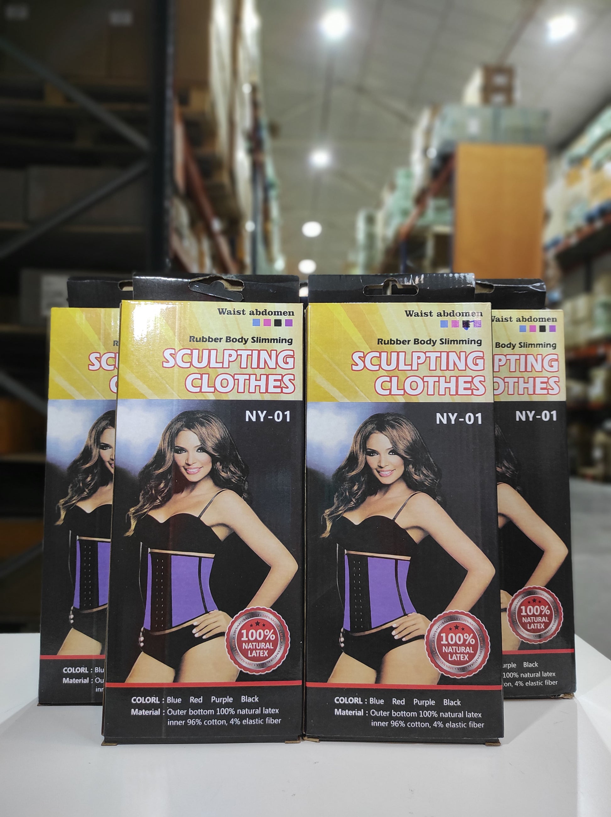 Faja moldeadora negra con soporte talla M — vista 10