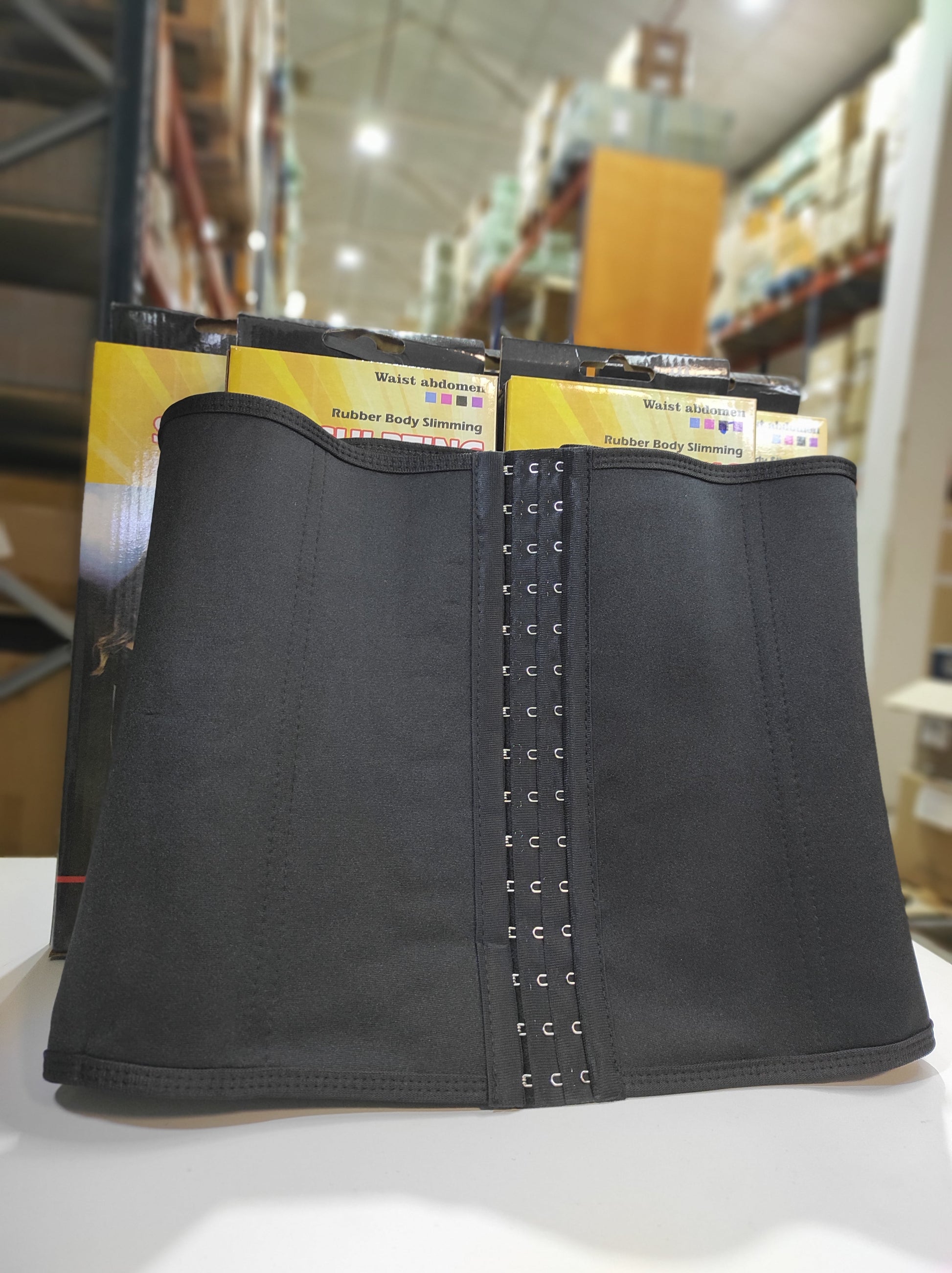 Faja moldeadora negra con soporte talla M — vista 11