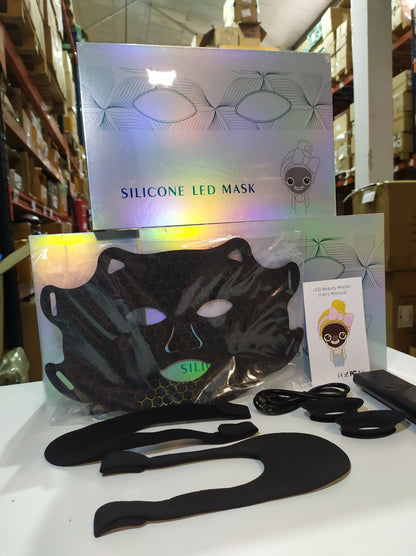 Máscara facial LED flexible con mando de control — vista 13