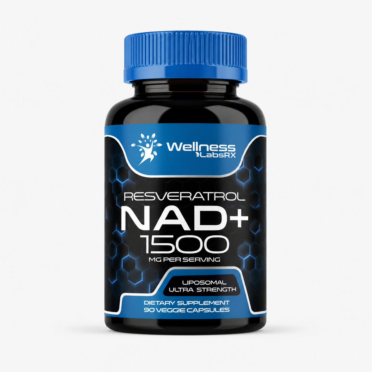 Suplemento liposomal NAD+ con resveratrol