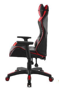 Silla gaming ergonómica reclinable con ruedas 360°