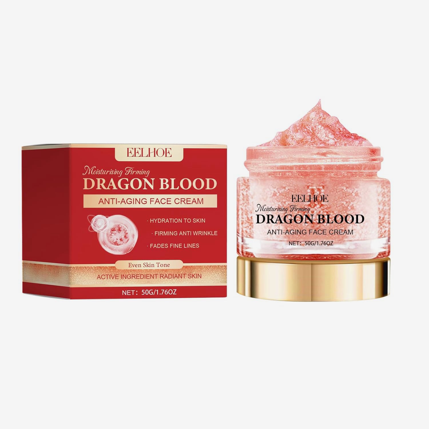 Crema hidratante con retinol placenta de dragón