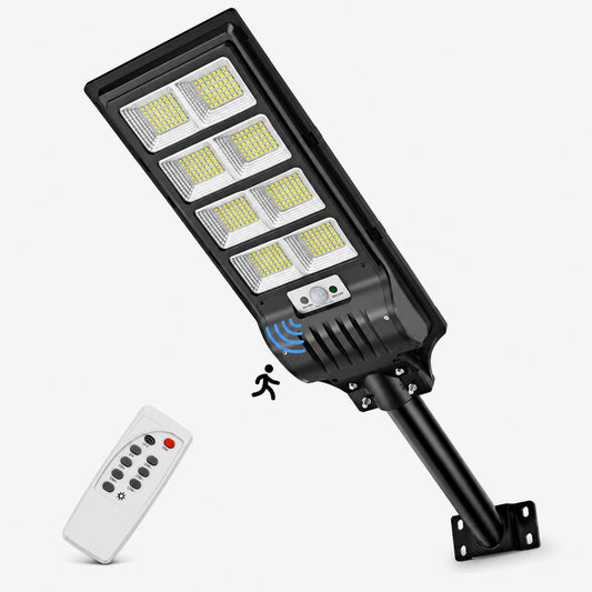 Farola solar exterior con sensor de movimiento 400 W