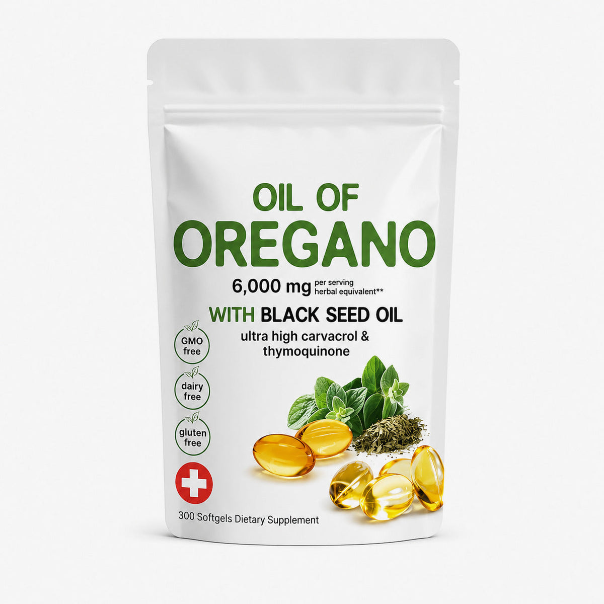 Cápsulas de aceite de orégano
