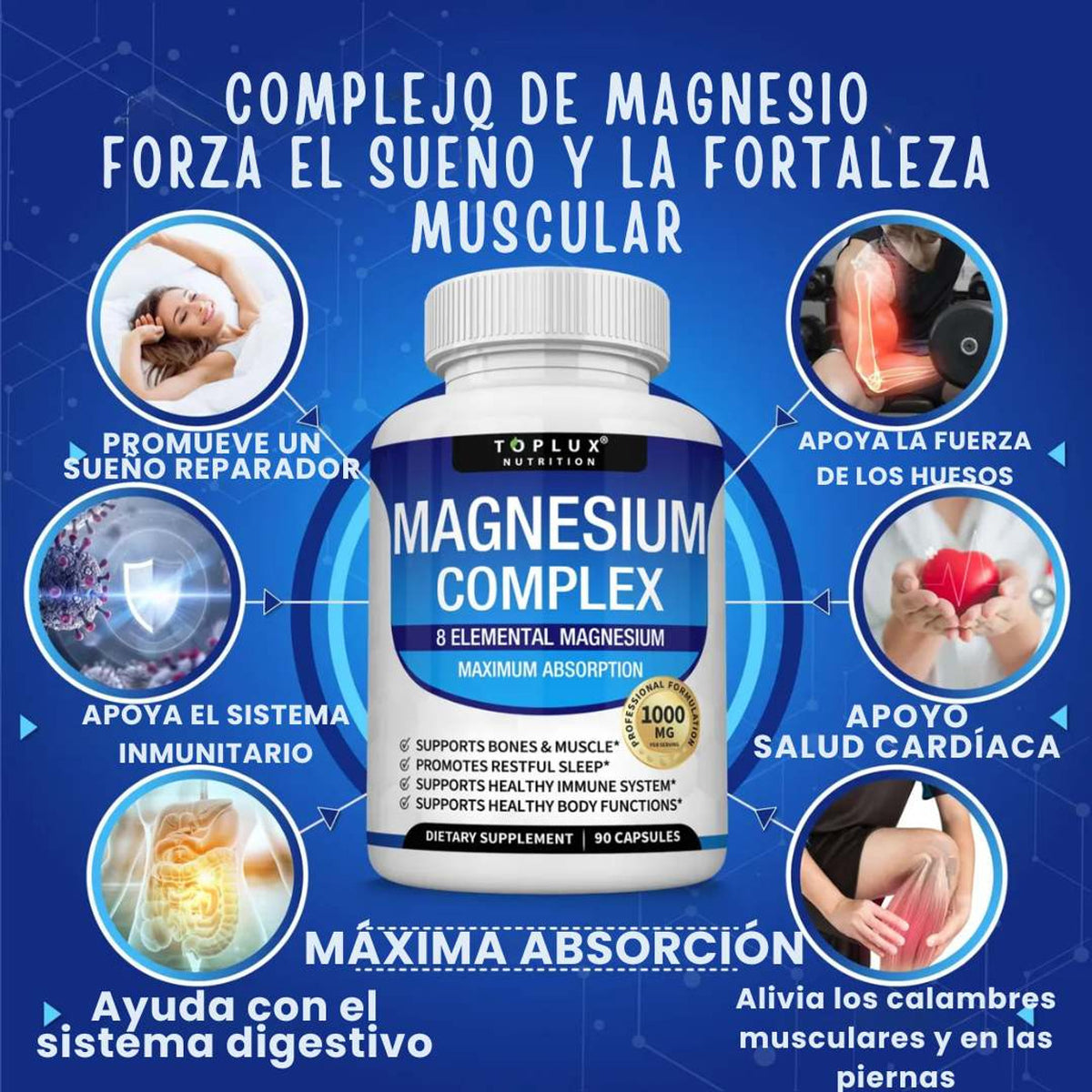 Para que sirve el magnesio en el cuerpo