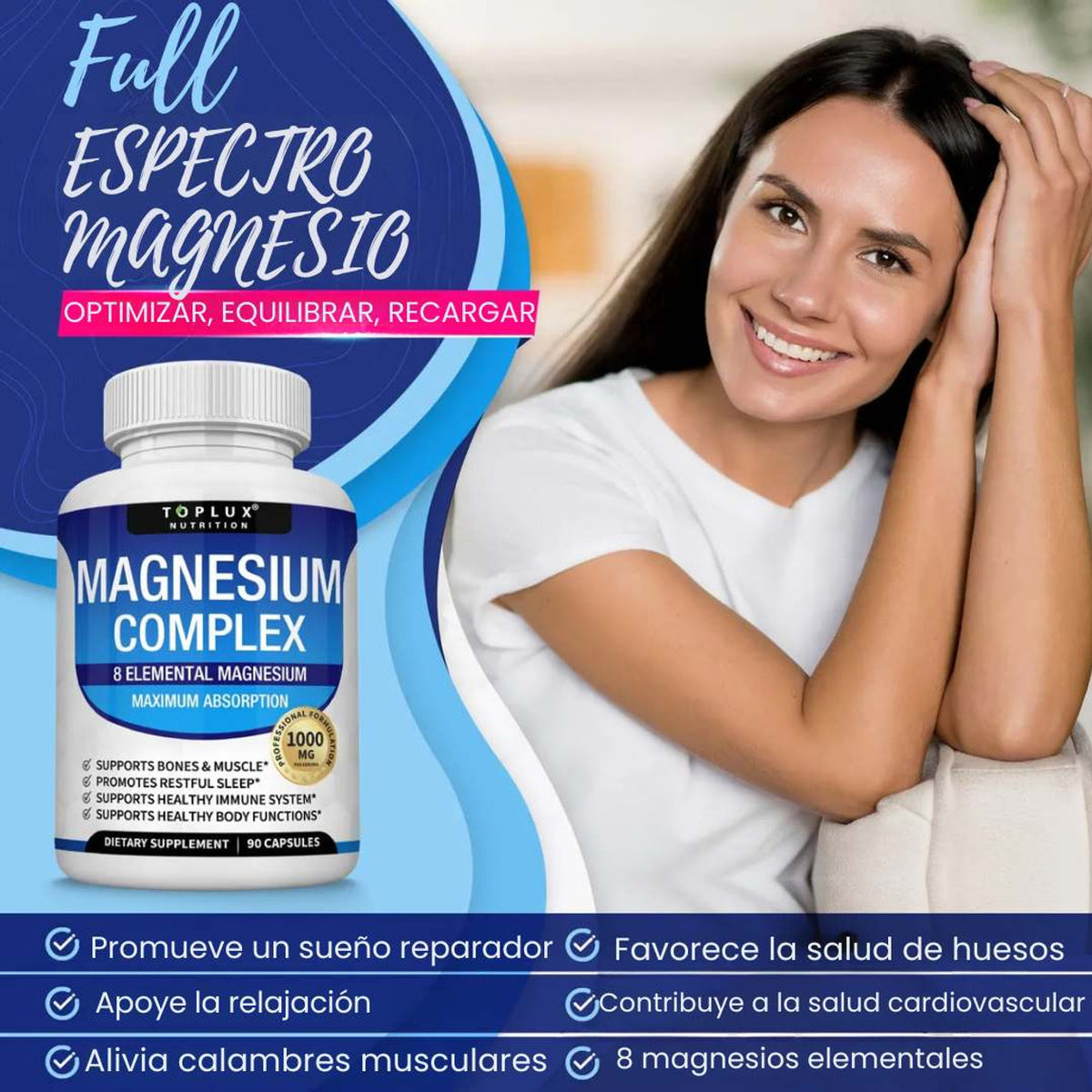 Complejo de magnesio de espectro completo
