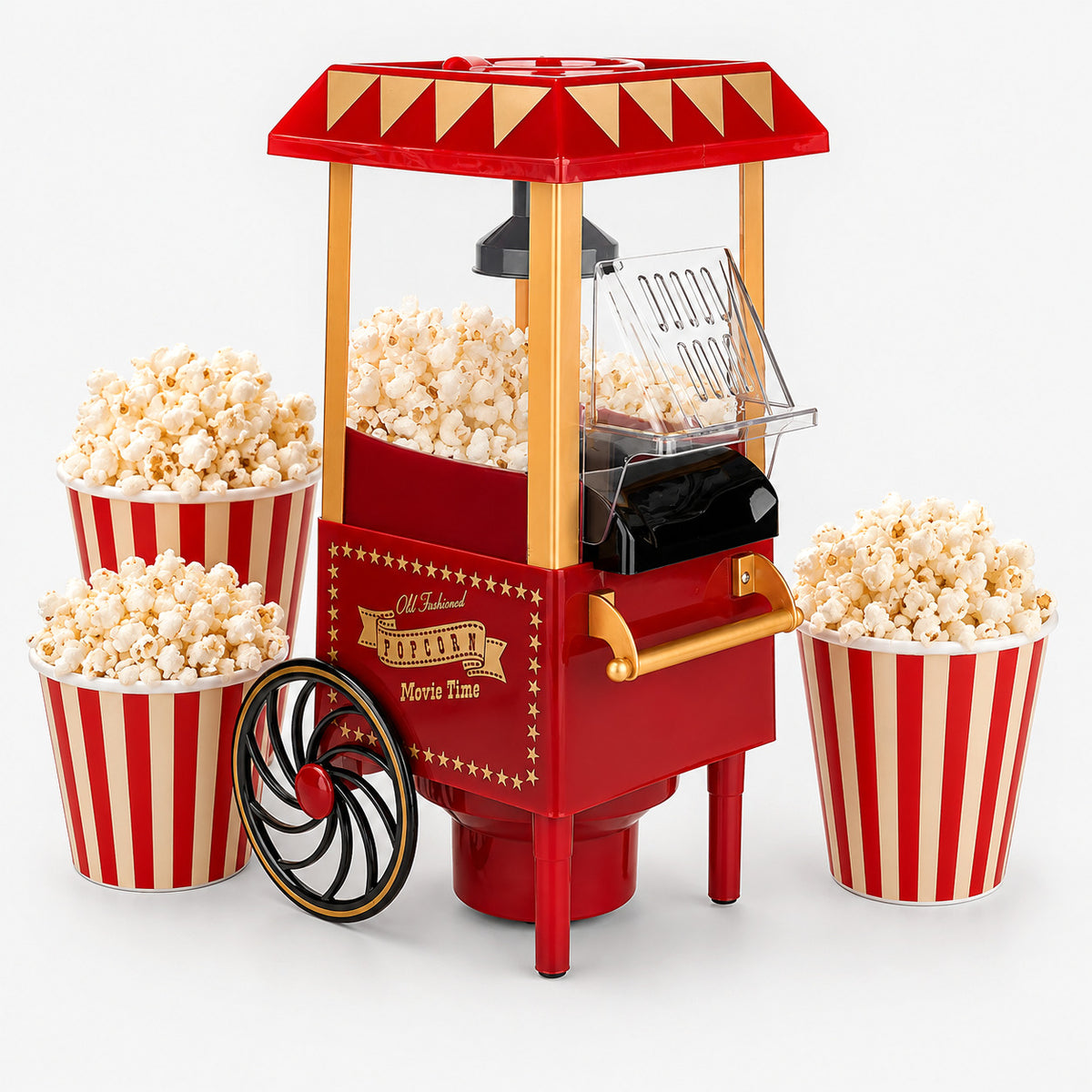 Máquina de palomitas vintage