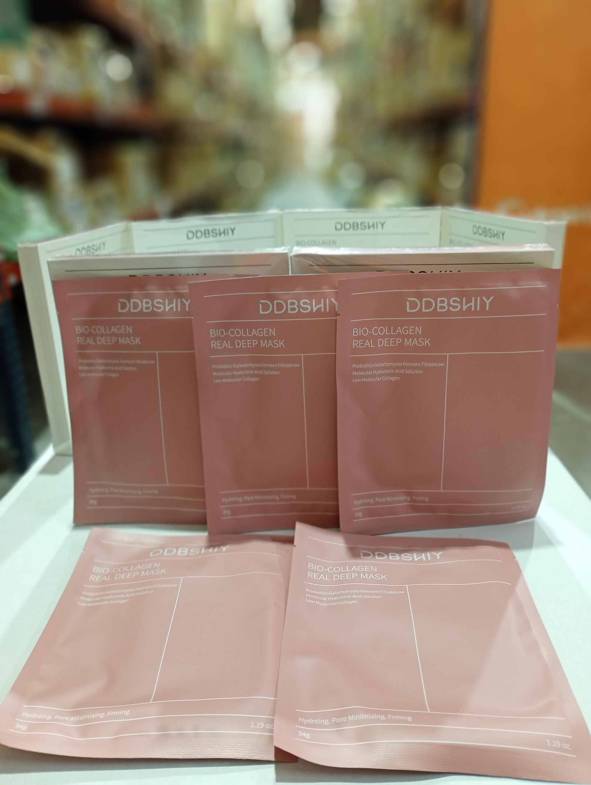 Pack de cinco mascarillas faciales de biocolágeno — vista 3