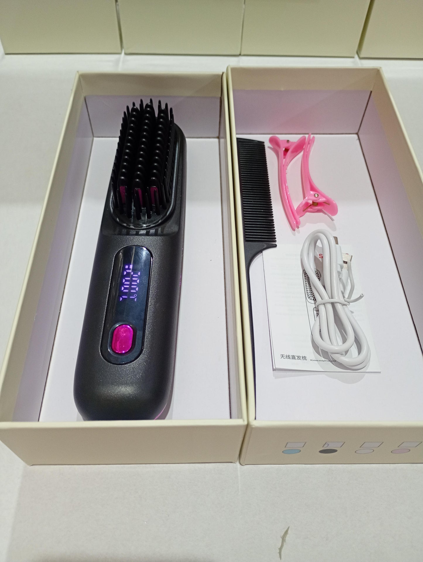 Cepillo alisador de pelo inalámbrico - additional image 3