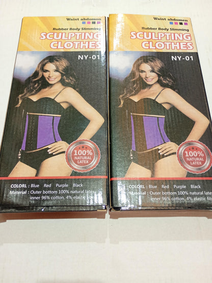 Faja moldeadora negra con soporte talla M — vista 12